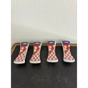 Japanese Chopstick Rests Set Imari Style Hagioita Shape